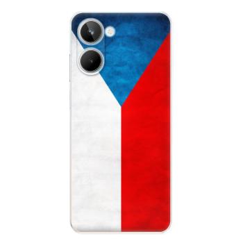 Odolné silikonové pouzdro iSaprio - Czech Flag - Realme 10