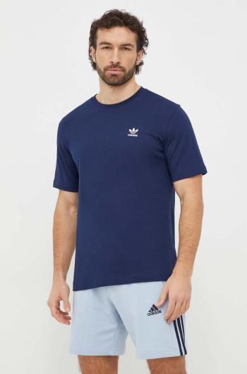 Bavlněné tričko adidas Originals Essential Tee tmavomodrá barva, s aplikací, IR9693