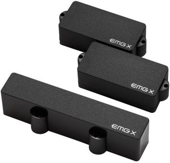 EMG PJX Set Black Baskytarový snímač