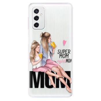 Odolné silikonové pouzdro iSaprio - Milk Shake - Blond - Samsung Galaxy M52 5G