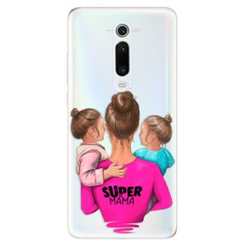 Odolné silikonové pouzdro iSaprio - Super Mama - Two Girls - Xiaomi Mi 9T Pro