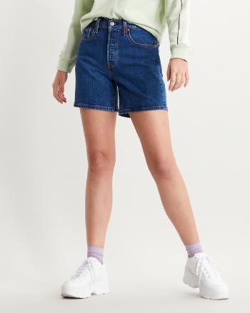 Levi's® 501® Mid Thigh Šortky Modrá