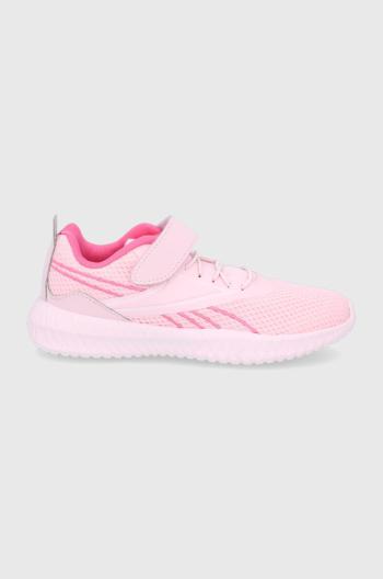 Dětské boty Reebok G57464 růžová barva