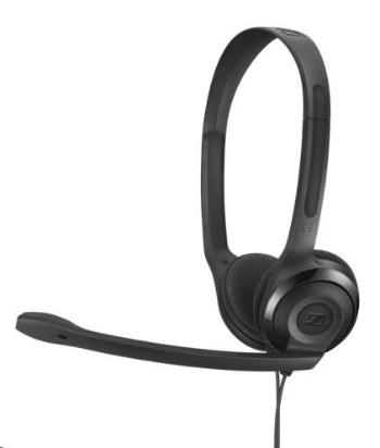 SENNHEISER PC 5 CHAT black (černý) headset - oboustranná sluchátka s mikrofonem