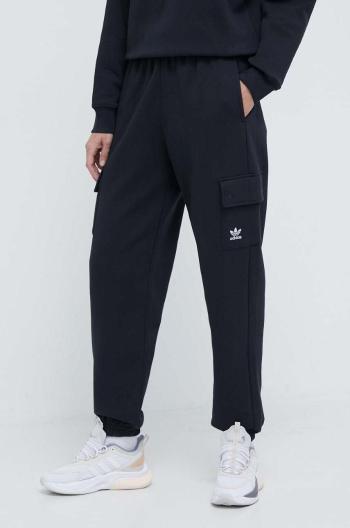 Tepláky adidas Originals Cargo Jogger černá barva, hladké, IT7576