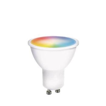 Solight WZ326 LED SMART WIFI žárovka, GU10, 5W, RGB, 400lm