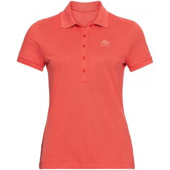 Odlo WOMEN'S T-SHIRT POLO S/S CONCORD Dámské tričko, oranžová, velikost XS