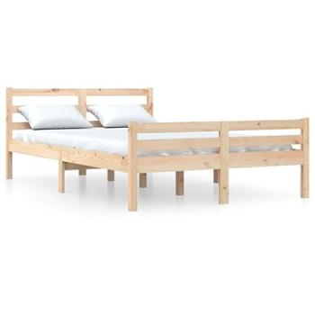Rám postele masivní dřevo 150 × 200 cm King Size, 814824 (814824)