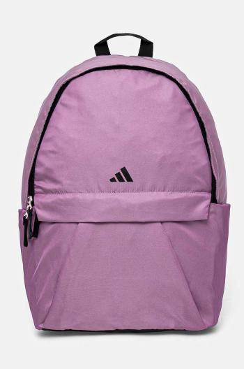 Batoh adidas dámský, fialová barva, velký, s potiskem, IX3189