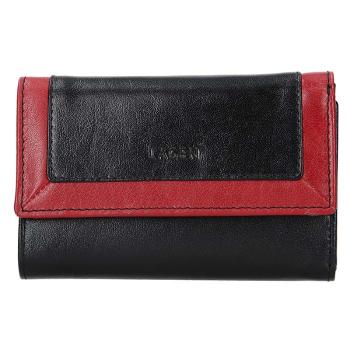 Lagen Dámská peněženka kožená BLC/4390 Černá/červená