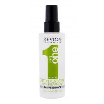 Revlon Professional Uniq One Green Tea Scent 150 ml maska na vlasy pro ženy poškozená krabička na všechny typy vlasů