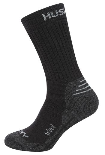 Husky Dětské ponožky All Wool černá Velikost: 33-35 ponožky