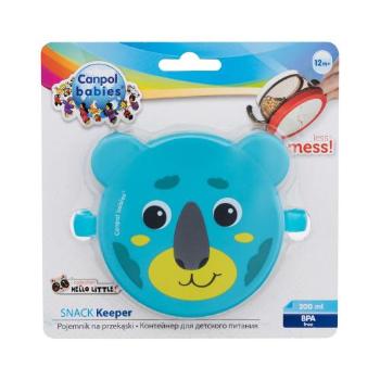 Canpol babies Hello Little Snack Keeper Turquoise 200 ml nádobí pro děti