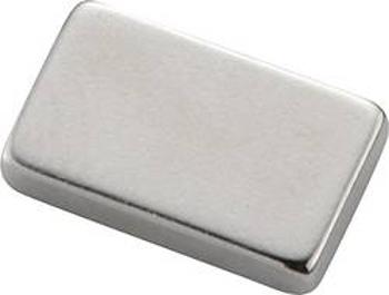 Magnet neodymový N-38SH, 2x12x6 mm, poniklovaný