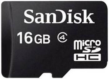 Paměťová karta microSDHC, 16 GB, SanDisk SDSDQM-016G-B35, Class 4