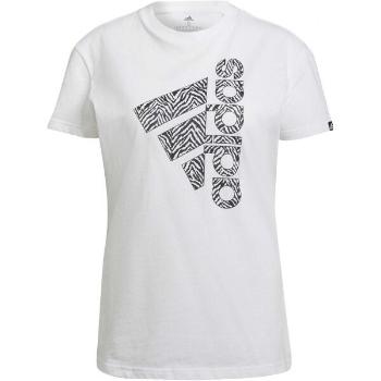 adidas VRTCL ZBR G T Dámské tričko, bílá, velikost XL