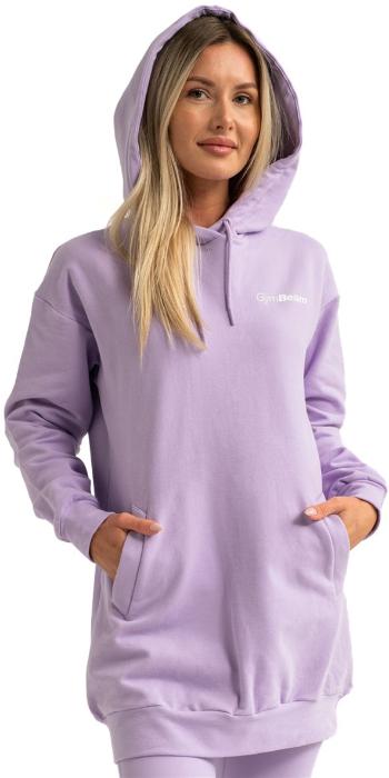 GymBeam Dámská Longline mikina Limitless Lavender L