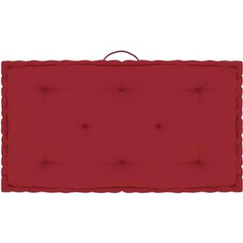 Poduška na nábytek z palet vínová 73×40×7 cm bavlna 324687 (324687)