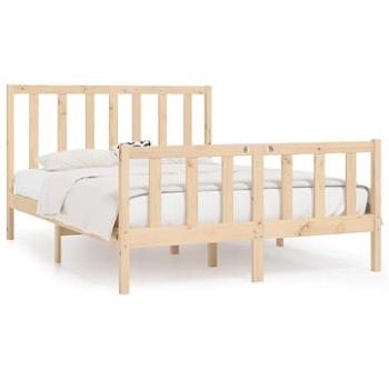 Rám postele masivní dřevo 135 × 190 cm Double, 3105200 (3105200)