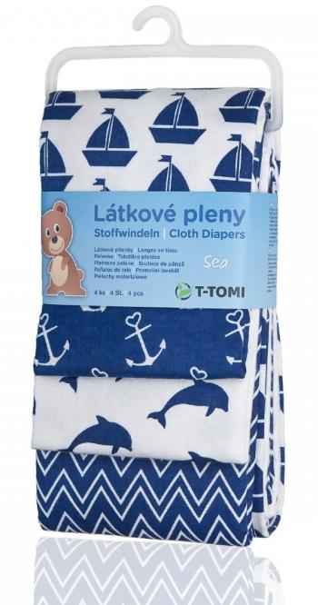 T-Tomi Látkové pleny, Sea 4 ks