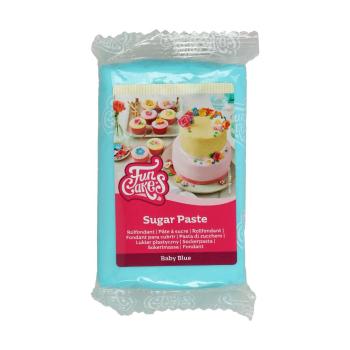 Funcakes Světlemodrý rolovaný fondant (barevný fondán) 250 g