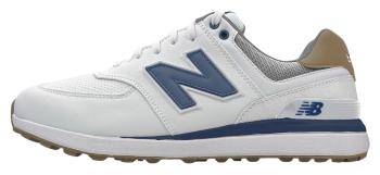 New Balance 574 Greens White/Navy 42 Pánské golfové boty