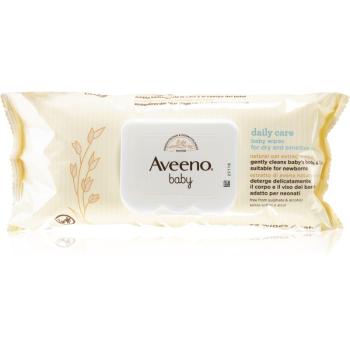 Aveeno Baby Wipes vlhčené ubrousky pro děti od narození 72 ks