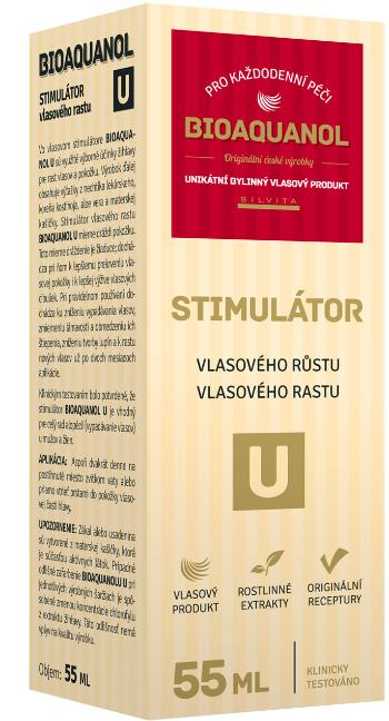 Bioaquanol U stimulátor vlas.růstu 55 ml