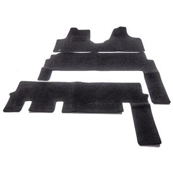 ACI textilní koberce pro FIAT Scudo 07-  černé (9 sedadel, sada 3 ks) (1612X64)