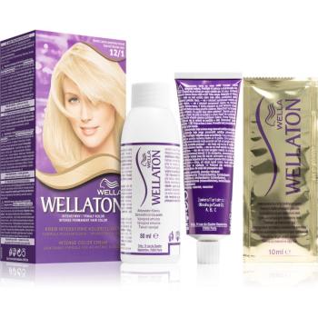 Wella Wellaton Permanent Colour Crème barva na vlasy odstín 12/1 Special Blonde Ash
