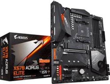 Základní deska Gigabyte X570 AORUS ELITE Socket AMD AM4 Tvarový faktor ATX Čipová sada základní desky AMD® X570