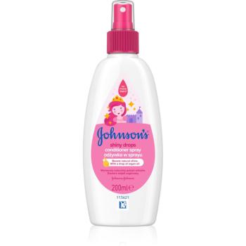 Johnson's® Shiny Drops bezoplachový kondicionér ve spreji s arganovým olejem od 18měsíců 200 ml