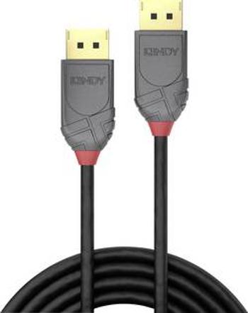 DisplayPort kabel LINDY [1x zástrčka DisplayPort - 1x zástrčka DisplayPort] černá 1.00 m