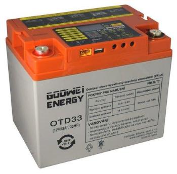 GOOWEI ENERGY DEEP CYCLE (GEL) baterie GOOWEI ENERGY OTD33, 33Ah, 12V, OTD33
