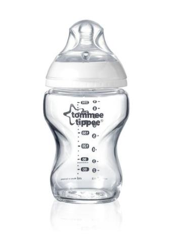 Tommee Tippee C2N 0m+ 250 ml láhev skleněná 1 ks