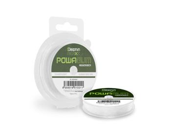 Delphin Feederová guma Reaxe PowaGUM Absorber Čirá 10m - 0.6mm/4kg/10m