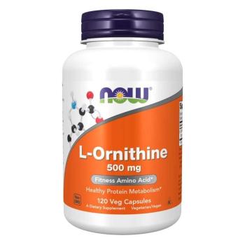 L-Ornitin 500 mg 120 kaps. - NOW Foods