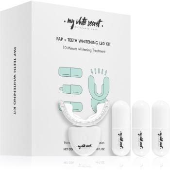 My White Secret PAP+ Teeth Whitening LED Kit sada pro bělení zubů