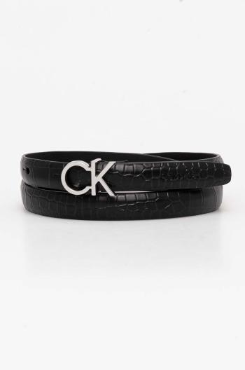 Pásek Calvin Klein dámský, černá barva, K60K612390