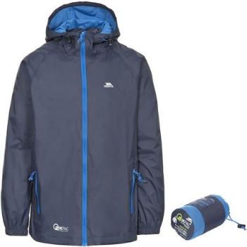 Trespass Nepromokavá bunda Qikpac Jacket, Tmavě, modrá, S