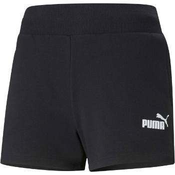 Puma ESS 4 SWEATS TR Dámské šortky, černá, velikost L