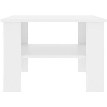 Konferenční stolek bílý 60x60x42 cm dřevotříska (800207)