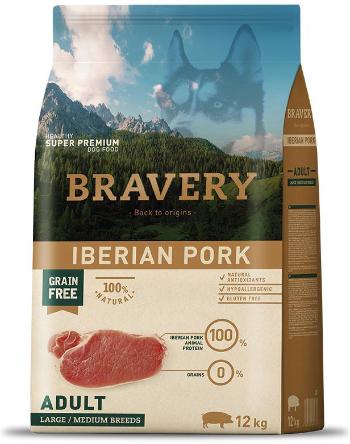 Bravery dog ADULT large/medium IBERIAN PORK - 12kg