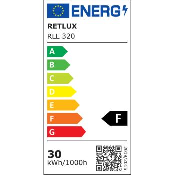 RLL 320 E27 žárovka 30W WW RETLUX