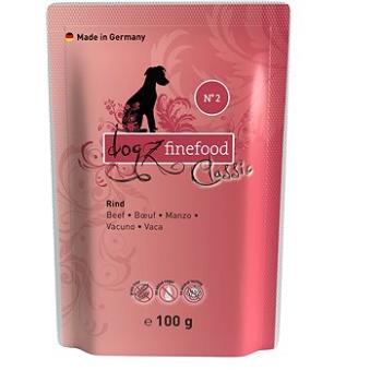 Dogz finefood s hovězím masem 100 g (4260101763433)