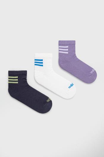 Ponožky adidas HD2213 dámské, fialová barva