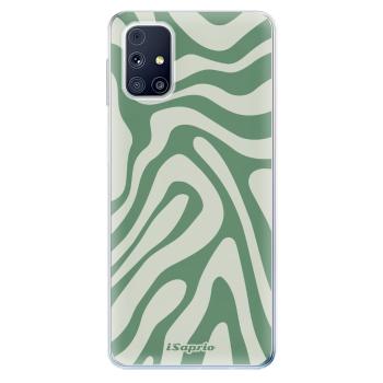 Odolné silikonové pouzdro iSaprio - Zebra Green - Samsung Galaxy M31s