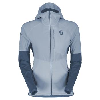 SCOTT Hoody W's Explorair Alpha, Glace Blue/Metal Blue (vzorek) velikost: M