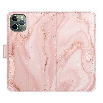 Flipové pouzdro iSaprio - RoseGold Marble - iPhone 11 Pro