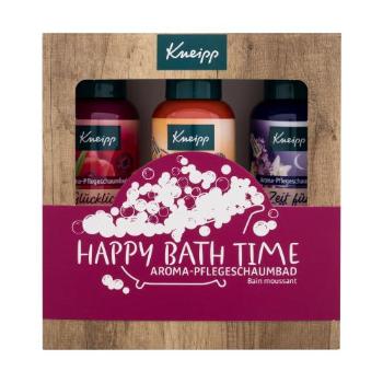 Kneipp Happy Bath Time dárková kazeta pěna do koupele Dream Time 100 ml + pěna do koupele Good Mood 100 ml + pěna do koupele Happy Time-Out 100 ml U